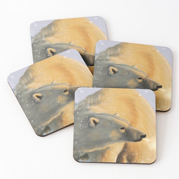 Item preview, Polar Bear in a Snowstorm designed and sold by bethlindley.