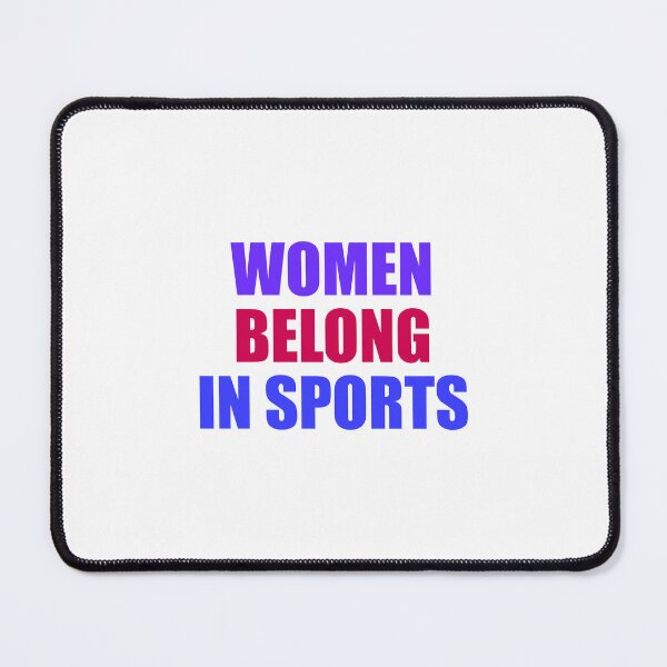 Item preview, Women Belong in Sports designed and sold by Inspirationmotivation.