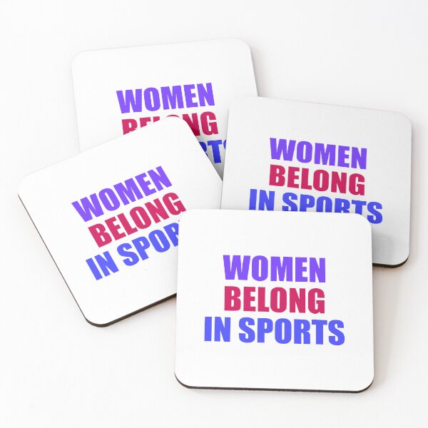 Item preview, Women Belong in Sports designed and sold by Inspirationmotivation.