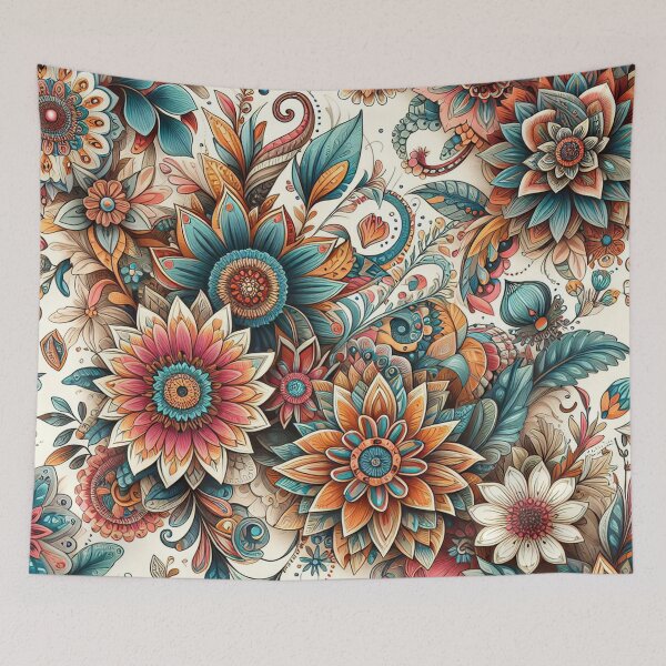 Item preview, Boho Bloom Bliss - Floral Pattern - Potpourrie designed and sold by nature. electrified..