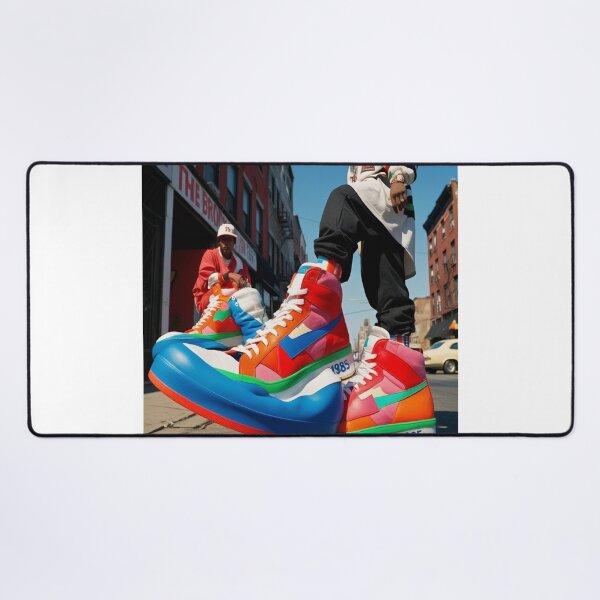 Item preview, Sneaker Heads Giant Shoes Bronx 80s retro vintage NYC Rap designed and sold by tshirtart2024.