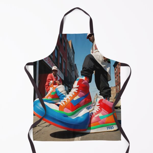 Item preview, Sneaker Heads Giant Shoes Bronx 80s retro vintage NYC Rap designed and sold by tshirtart2024.
