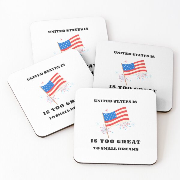 Item preview, United States Is Too Great To Small Dreams designed and sold by EngagingLayout.