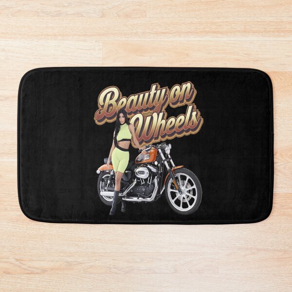 Item preview, Beauty on wheels - Just ride - Chopper garage - Bike garage - Pin-up chopper - Chopper garage - Pin-up biker - American Pin-up designed and sold by JansenGS.
