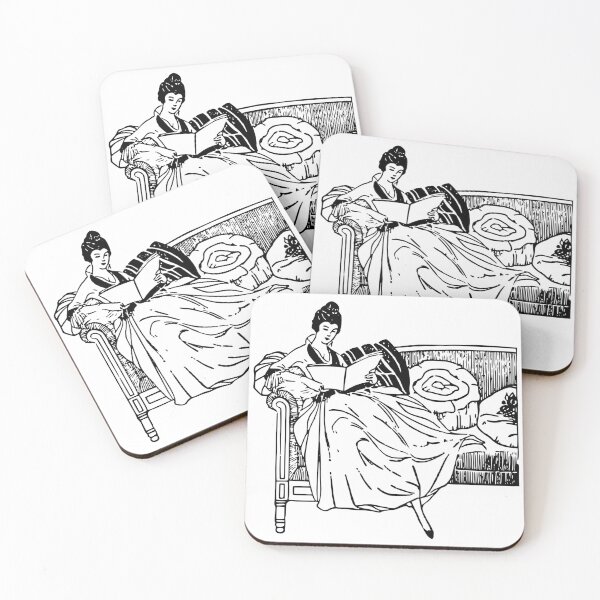 Item preview, Woman Reading designed and sold by BlueSpecsStudio.