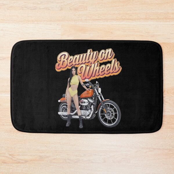 Item preview, Beauty on wheels - Just ride - Chopper garage - Bike garage - Pin-up chopper - Chopper garage - Pin-up biker - American Pin-up designed and sold by JansenGS.