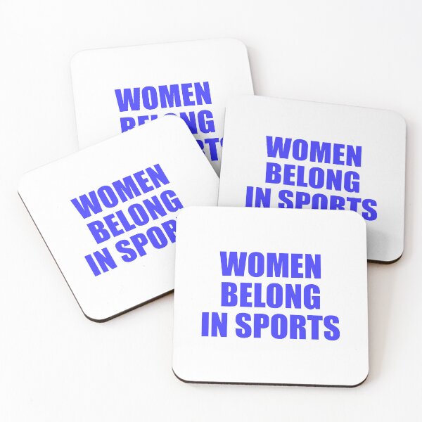 Item preview, Women Belong in Sports designed and sold by Inspirationmotivation.