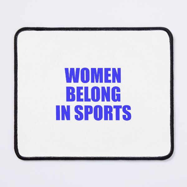Item preview, Women Belong in Sports designed and sold by Inspirationmotivation.