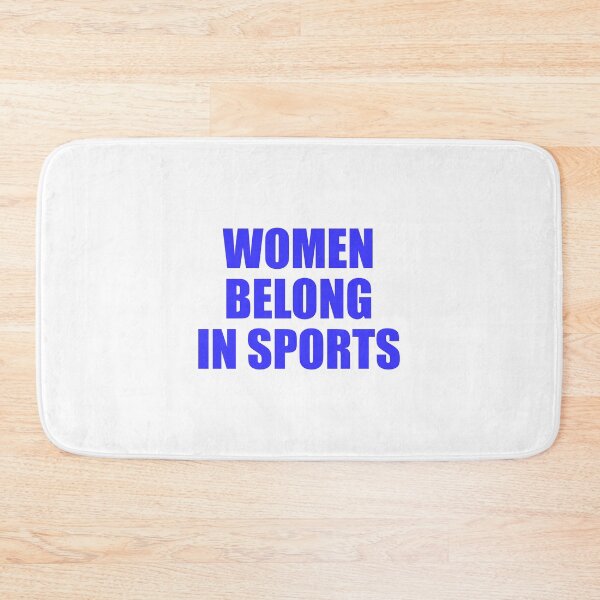Item preview, Women Belong in Sports designed and sold by Inspirationmotivation.
