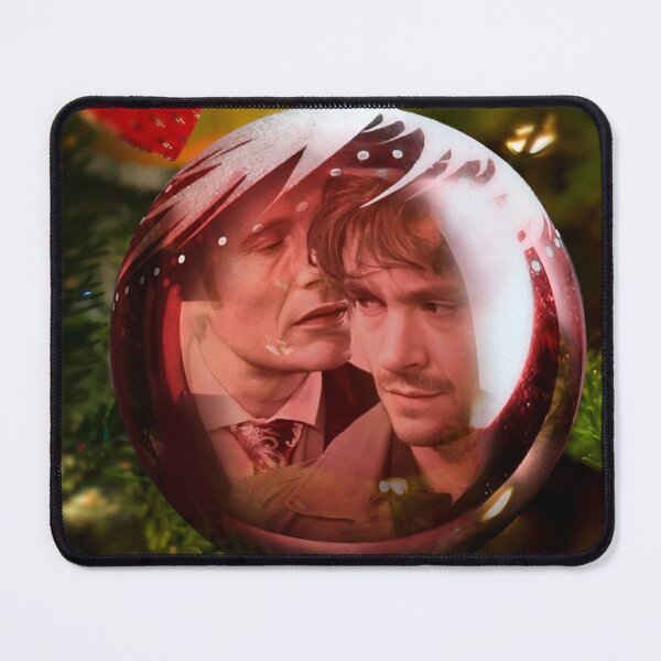 Item preview, Hannigram Cannibal Hannibal and Will Christmas Red Ornament designed and sold by orionlodubyal.