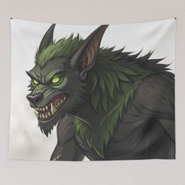 Item preview, Goblin hellhound 04 designed and sold by AIfolklore.
