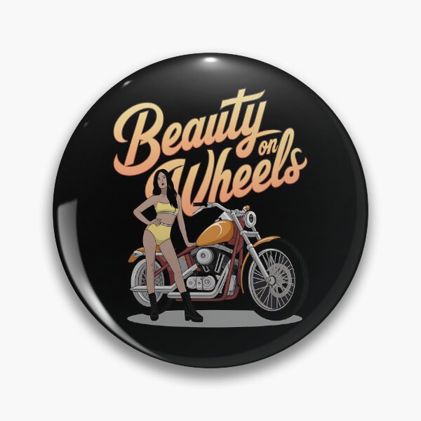 Item preview, Beauty on wheels - Just ride - Chopper garage - Bike garage - Pin-up chopper - Chopper garage - Pin-up biker - American Pin-up designed and sold by JansenGS.