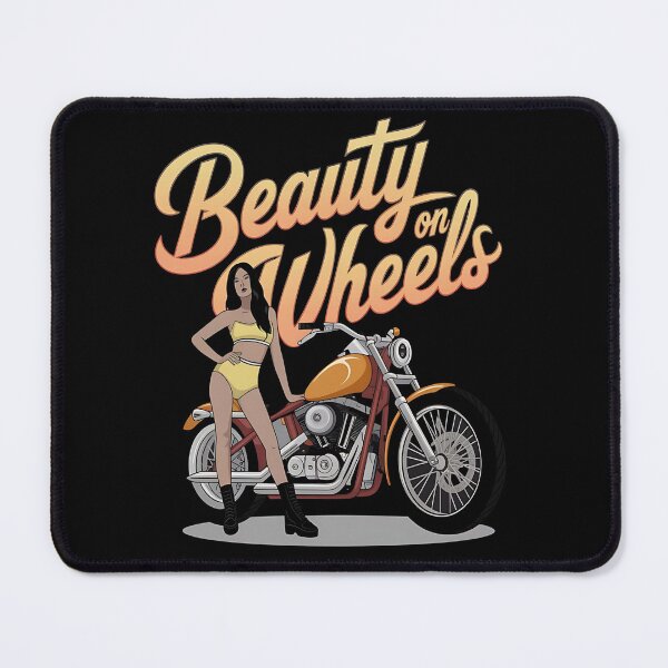 Item preview, Beauty on wheels - Just ride - Chopper garage - Bike garage - Pin-up chopper - Chopper garage - Pin-up biker - American Pin-up designed and sold by JansenGS.