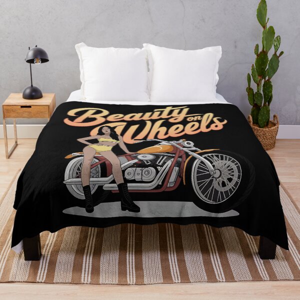 Item preview, Beauty on wheels - Just ride - Chopper garage - Bike garage - Pin-up chopper - Chopper garage - Pin-up biker - American Pin-up designed and sold by JansenGS.