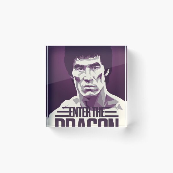 Item preview, Geometric  - Enter the Dragon Poster designed and sold by DigitalDuskCo.