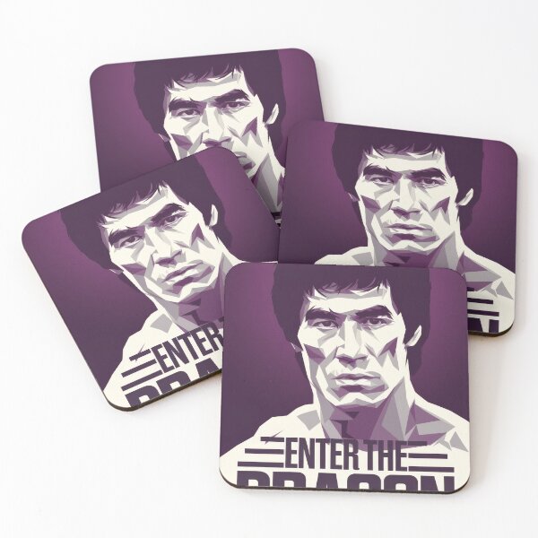 Item preview, Geometric  - Enter the Dragon Poster designed and sold by DigitalDuskCo.