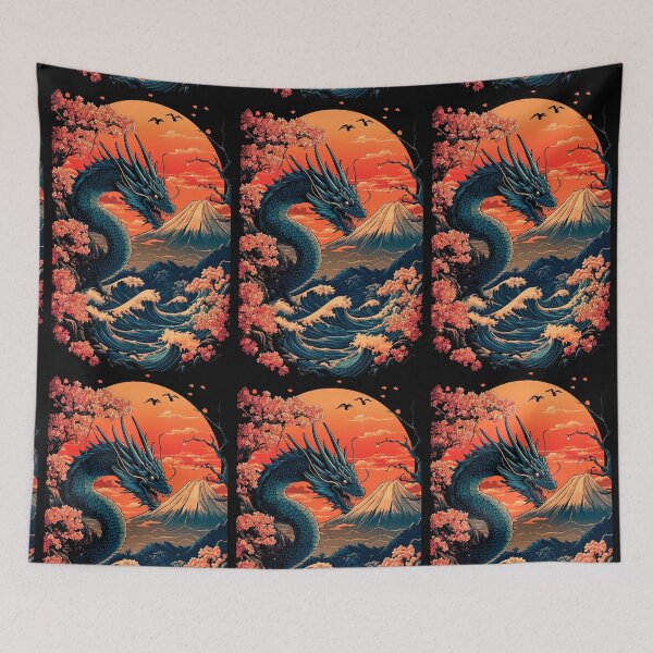 Item preview, Japanese Dragon designed and sold by TheSamuraiCat.