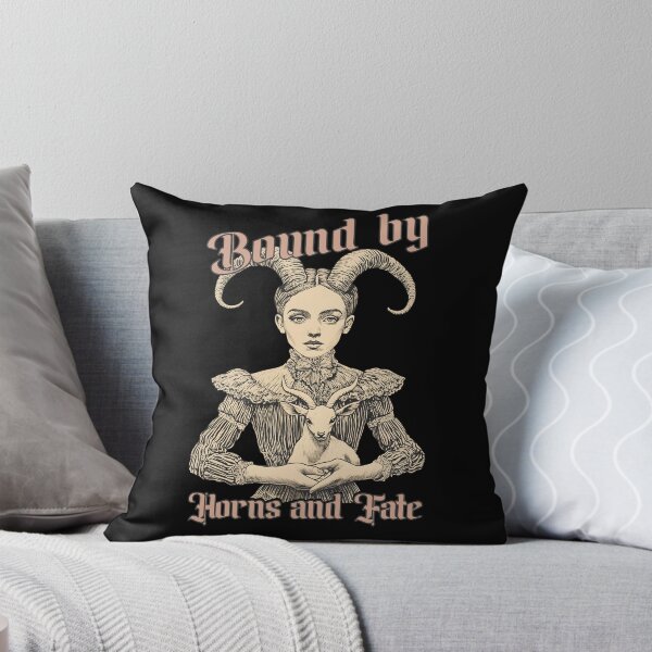Item preview, Bound by Horns and Fate, Black Phillip Gothic Goat Lover designed and sold by trendyzcom.
