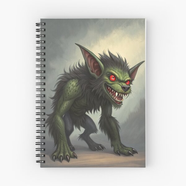 Item preview, Goblin hellhound 05 designed and sold by AIfolklore.