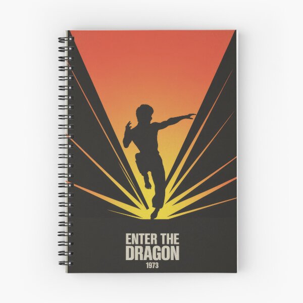 Item preview, 1973 Enter the Dragon - Retro Minimalist  Poster designed and sold by DigitalDuskCo.