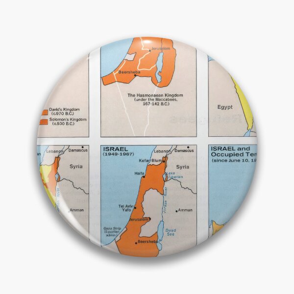 Item preview, Ancient Maps - Israel in biblical times... designed and sold by distracted.