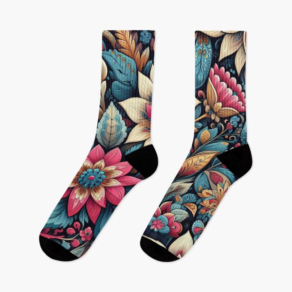 Artikelvorschau, Boho Bloom Bliss - Florales Muster - Potpourrie entworfen und verkauft von nature. electrified..