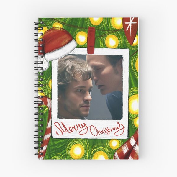 Item preview, Hannigram Cannibal Christmas Hannibal and Will Colored Pencils designed and sold by orionlodubyal.