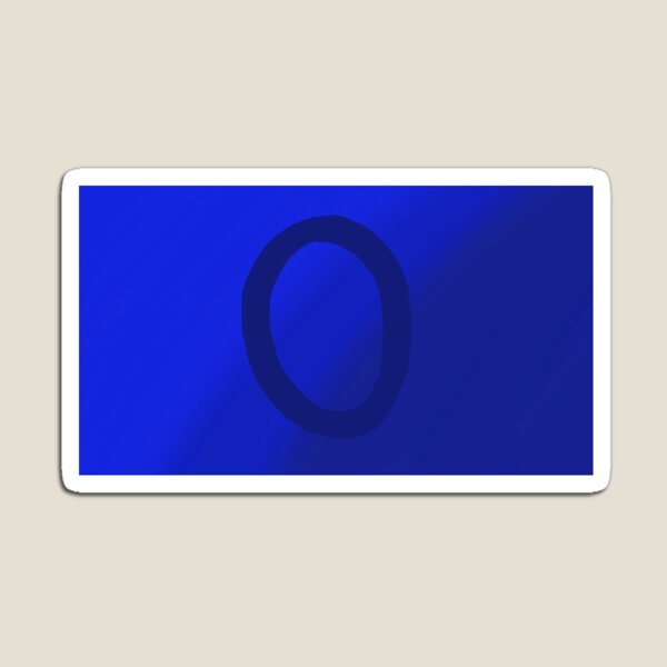 Item preview, Dark Blue O with Gradient Background designed and sold by MusicQueen17.