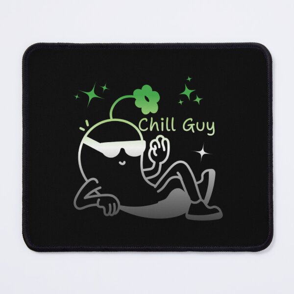 Item preview, Chill Guy, Aromantic pride flag graphic, Chill Guy Meme, Stress free, Relaxed Guy, lowkey chill out, internet humors, designed and sold by PrideBeProud.