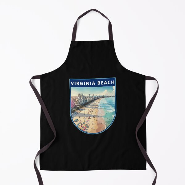 Item preview, Retro Virginia Beach in Watercolor Style Usa Art Travel designed and sold by MaateoDesign.