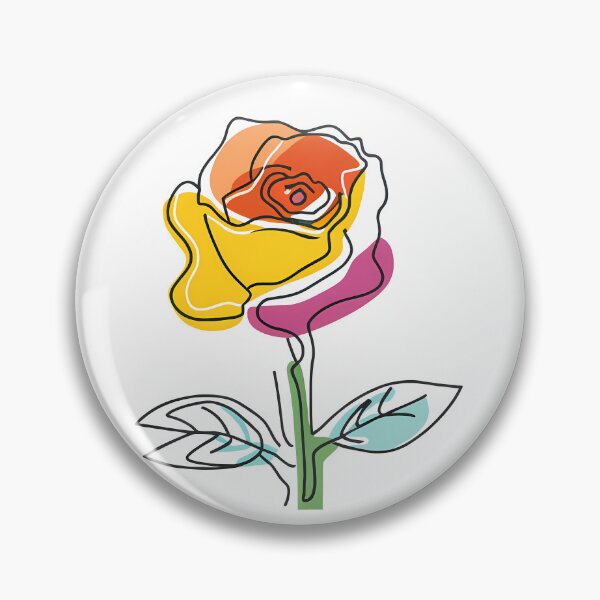 Item preview, Stylized rose designed and sold by Georgiale.