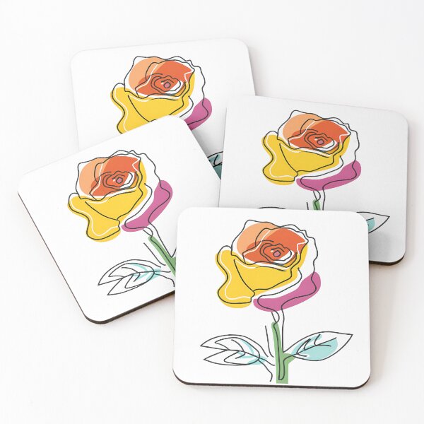 Item preview, Stylized rose designed and sold by Georgiale.