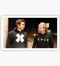 Sam and Colby Sticker