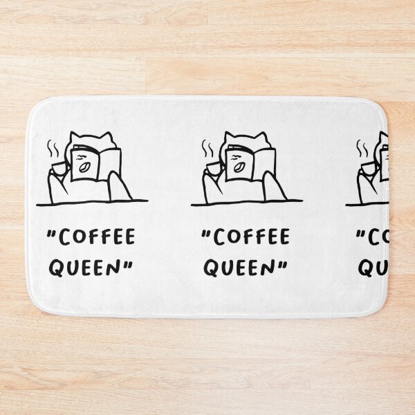 Item preview, Coffee Queen – Regal Coffee Quote Design designed and sold by RM-Journey.