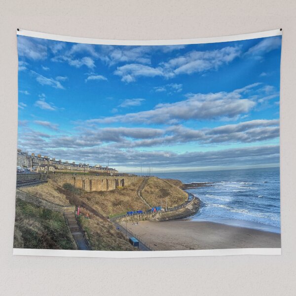 Item preview, King Edwards Bay Tynemouth in Winter Sunshine designed and sold by Violaman.