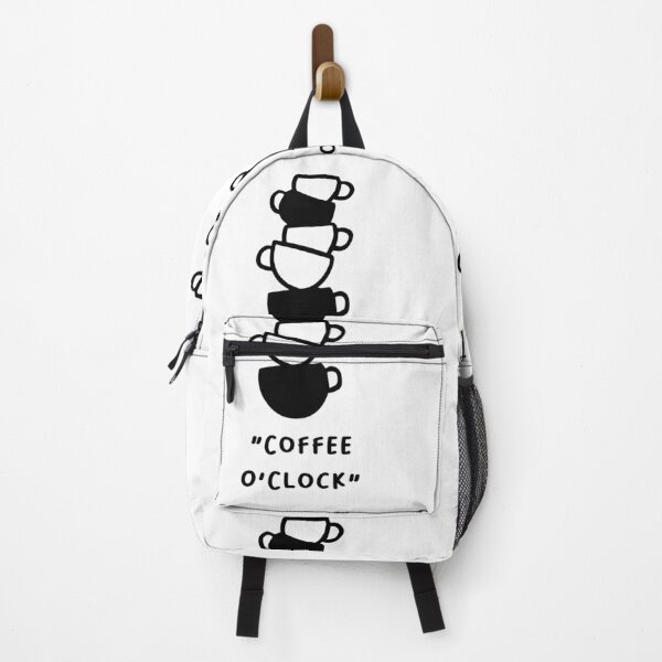 Item preview, Coffee O'Clock – Fun Coffee Quote Design designed and sold by RM-Journey.