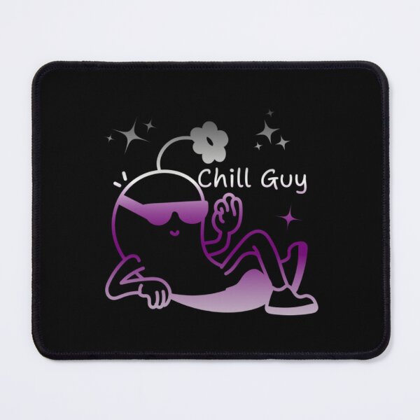 Item preview, Chill Guy, Demisexual pride flag graphic, Chill Guy Meme, Stress free, Relaxed Guy, lowkey chill out, internet humors, designed and sold by PrideBeProud.