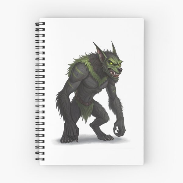 Item preview, Goblin hellhound 07 designed and sold by AIfolklore.