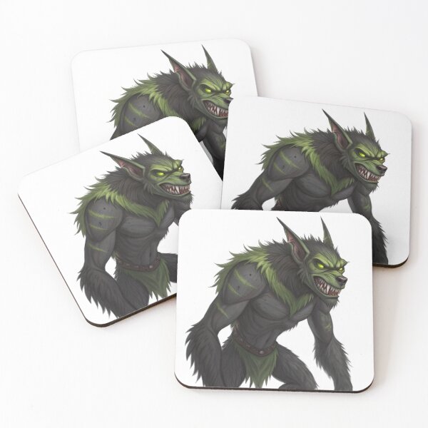 Item preview, Goblin hellhound 07 designed and sold by AIfolklore.