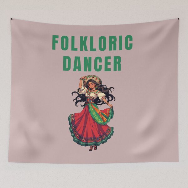 Item preview, folkloric dancer designed and sold by La Loca.