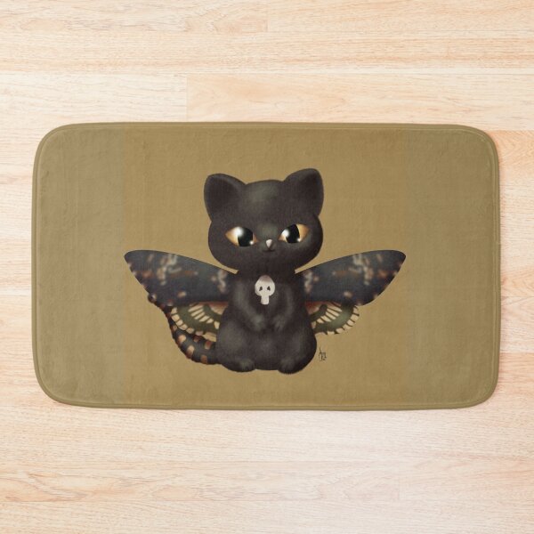 Item preview, Goth Cat Moth designed and sold by AnneOther.