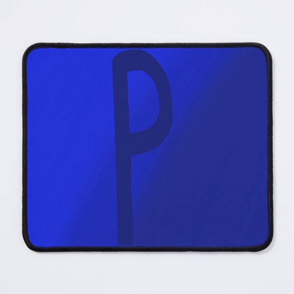 Item preview, Dark Blue P with Gradient Background designed and sold by MusicQueen17.
