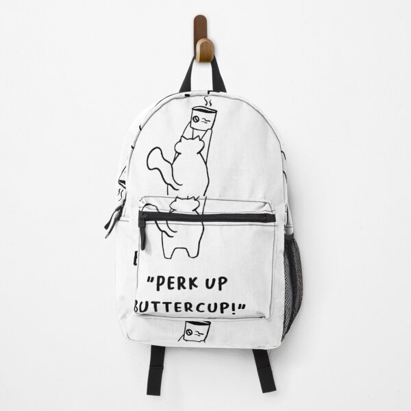 Item preview, Perk Up Buttercup! – Fun Coffee Quote Design designed and sold by RM-Journey.