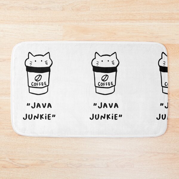 Item preview, Java Junkie – Bold Coffee Enthusiast Design designed and sold by RM-Journey.