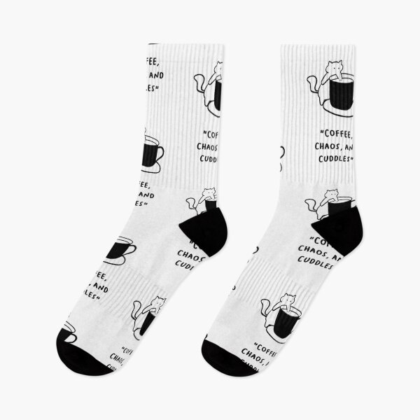 Item preview, Coffee, Chaos, and Cuddles – Cozy Coffee Lover Design designed and sold by RM-Journey.
