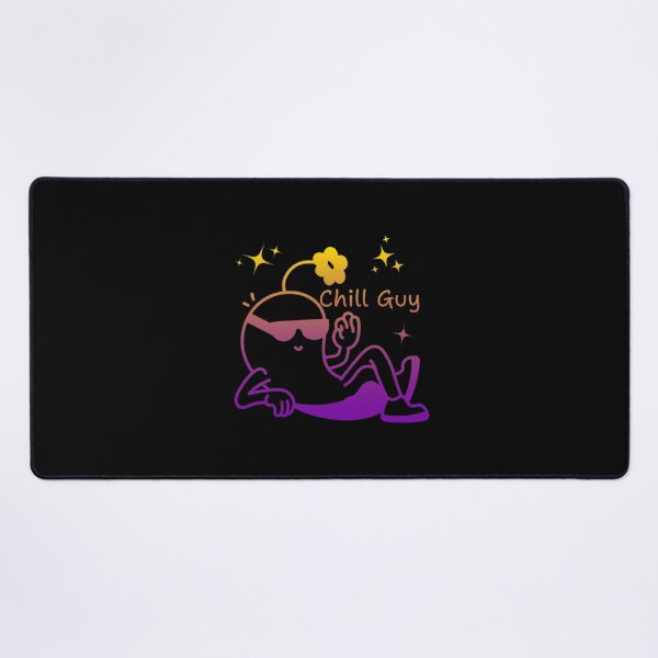 Item preview, Chill Guy, Intersex pride flag graphic, Chill Guy Meme, Stress free, Relaxed Guy, lowkey chill out, internet humors, designed and sold by PrideBeProud.
