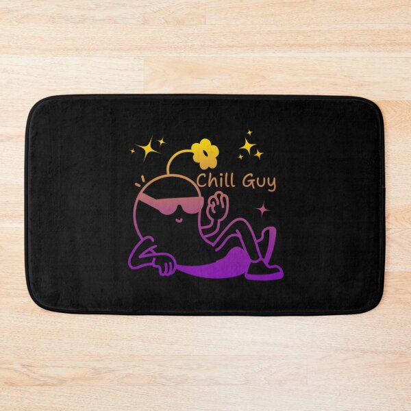 Item preview, Chill Guy, Intersex pride flag graphic, Chill Guy Meme, Stress free, Relaxed Guy, lowkey chill out, internet humors, designed and sold by PrideBeProud.