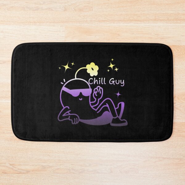 Item preview, Chill Guy, Nonbinary pride flag graphic, Chill Guy Meme, Stress free, Relaxed Guy, lowkey chill out, internet humors, designed and sold by PrideBeProud.