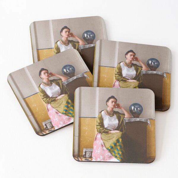 Item preview, Frida Kahlo Sitting at Her Home in Coyoacán, Mexico (1938) - Colorized designed and sold by Jared Andersen.