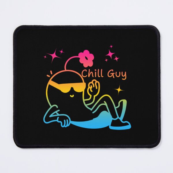 Item preview, Chill Guy, Pansexual pride flag graphic, Chill Guy Meme, Stress free, Relaxed Guy, lowkey chill out, internet humors, designed and sold by PrideBeProud.